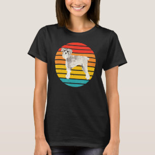 Camiseta Schnauzer Dog Mama Schnauzer Dog Mom Dad Tee Pres