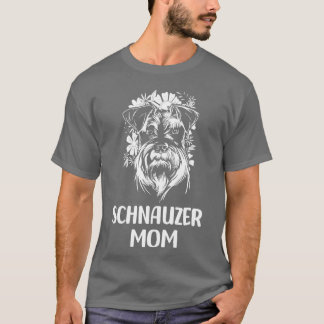 Camiseta Schnauzer dog Perro raza perro amante de los perro