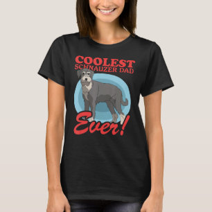 Camiseta Schnauzer, dueño de perros, padre de Mens Schnauze