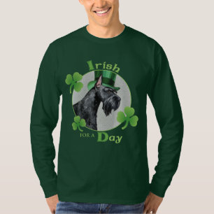 Camiseta Schnauzer, el gigante del Día de San Patricio
