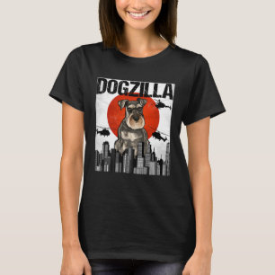 Camiseta Schnauzer en miniatura japonesa de dogzilla