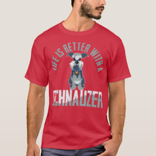 Camiseta Schnauzer Funny Dog Dueño Pun Slogan
