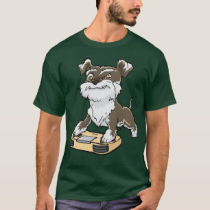 Camiseta Schnauzer Gamepad Gaming Kawaii