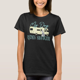 Camiseta Schnauzer Gift RV Funny Perro Camping Trailer de V