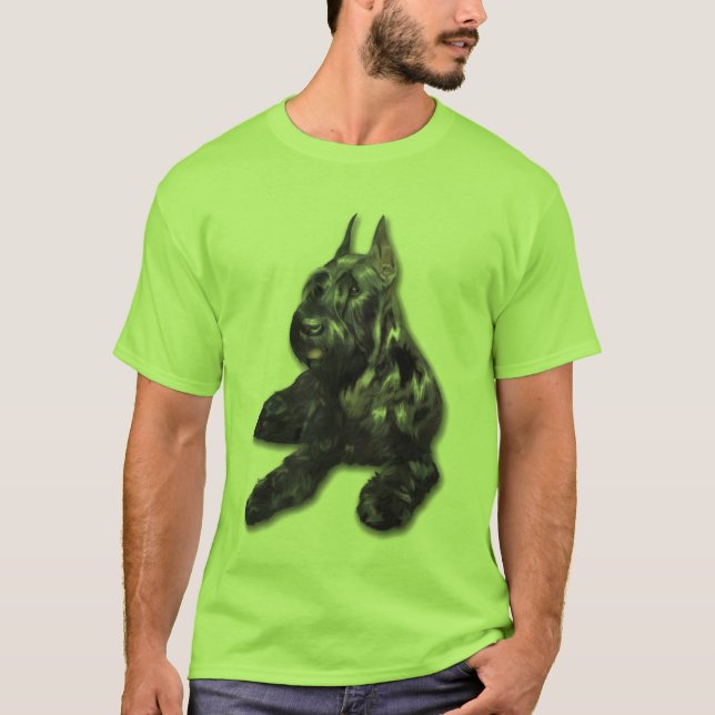 Camiseta Schnauzer gigante (Anverso)