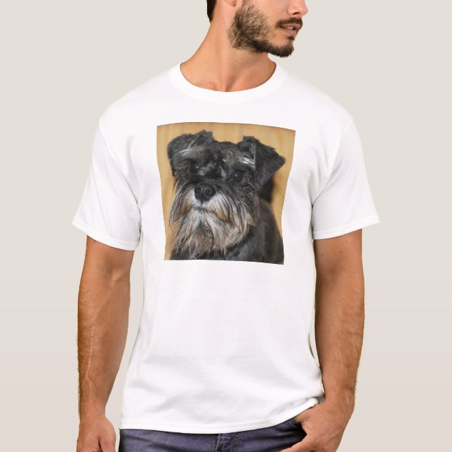 Camiseta Schnauzer miniatura (Anverso)