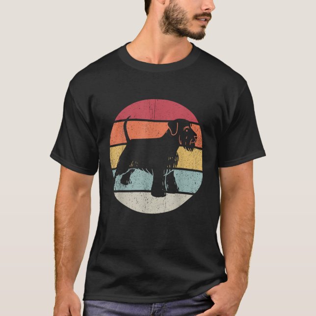 Camiseta Schnauzer miniatura (Anverso)