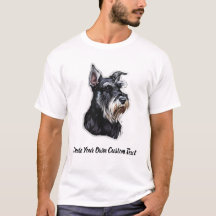 Schnauzer Miniatura Crea Tu Propio Texto Personali
