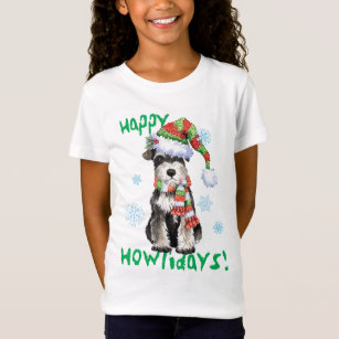 Camiseta Schnauzer miniatura feliz de Howlidays