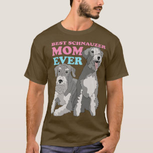Camiseta Schnauzer Mom Dog Owner Schnauzer 
