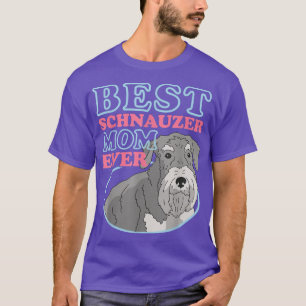 Camiseta Schnauzer Mom Dog Owner Schnauzer T-Shirt Copy