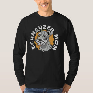 Camiseta Schnauzer Mom Guay Schnauzer Perro Día de la Madre