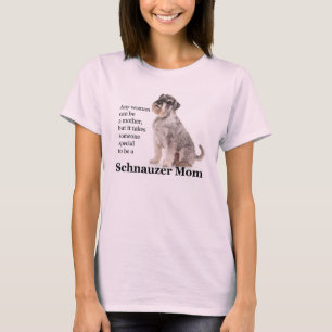 Camiseta Schnauzer Mom T-Shirt