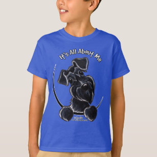Camiseta Schnauzer negro IAAM