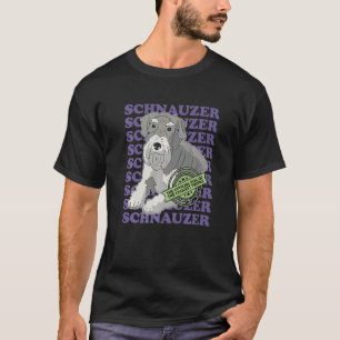 Camiseta Schnauzer Perro Del Perro Perro Más Coolado Schnau