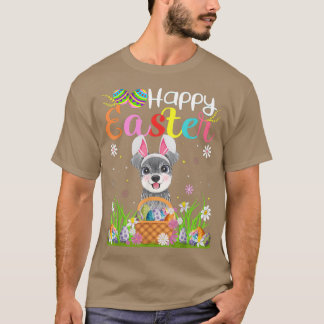 Camiseta Schnoodle Dog Bunny Egg Hunting Funny Schnoodle Ha