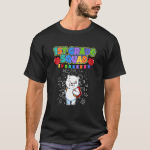 Camiseta Scho elemental de oso polar de primer grado para n