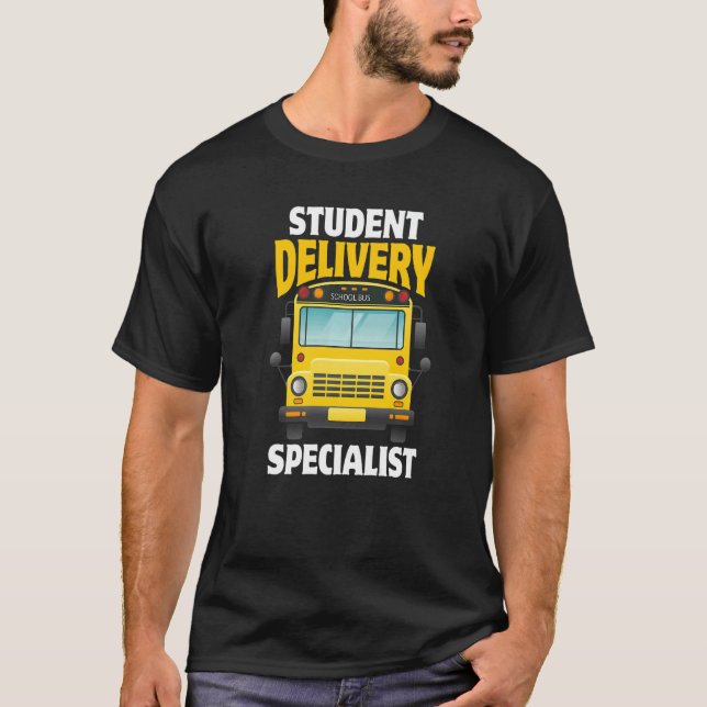 Camiseta Schoo Bus Driver First Day Of School For Busman (Anverso)