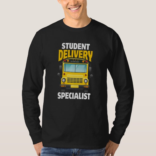 Camiseta Schoo Bus Driver First Day Of School For Busman (Anverso)