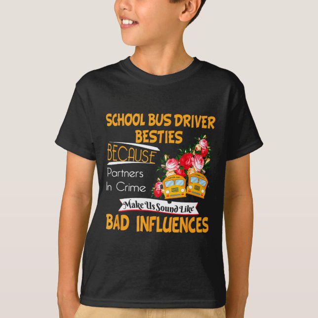 Camiseta School Bus Driver Ies  (Anverso)