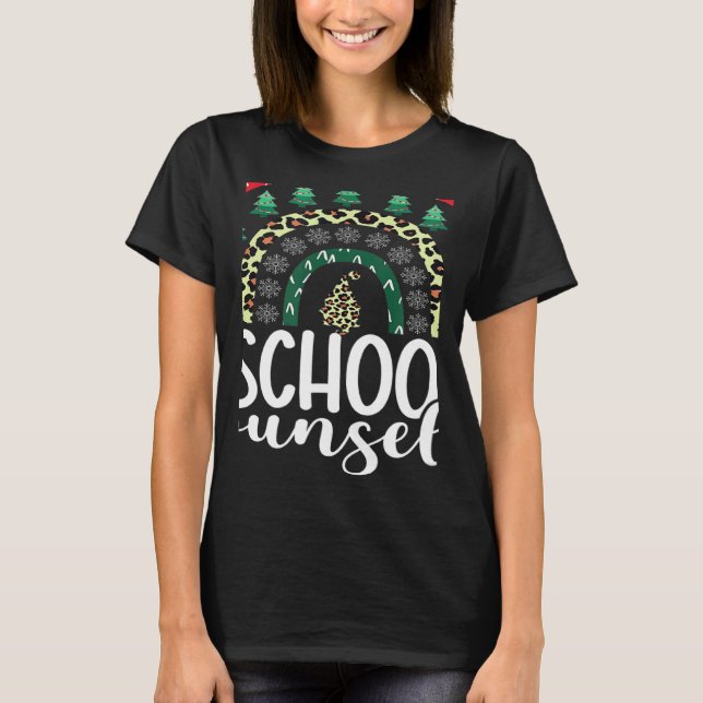 Camiseta School Counselor Guidance Counseling Christmas Gno (Anverso)