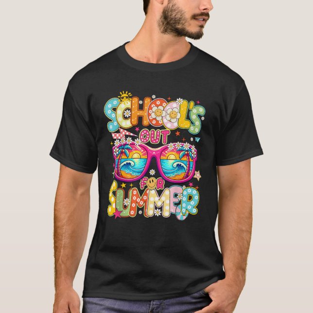 Camiseta School S Out For Summer Last Day Of School  (Anverso)