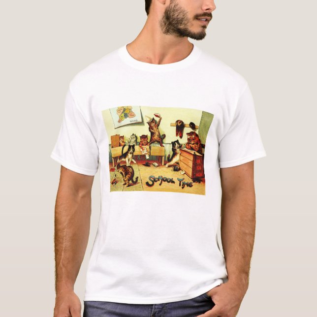 Camiseta School Times Louis Wain (Anverso)