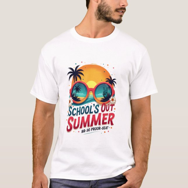 Camiseta Schools Out For Summer  (Anverso)