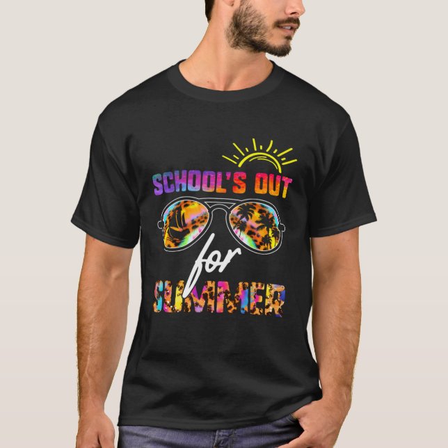 Camiseta School's Out For Summer Teacher Vacation Summer Te (Anverso)