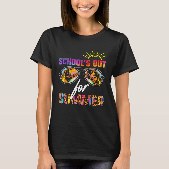 Camiseta School's Out For Summer Teacher Vacation Summer Te (Anverso)