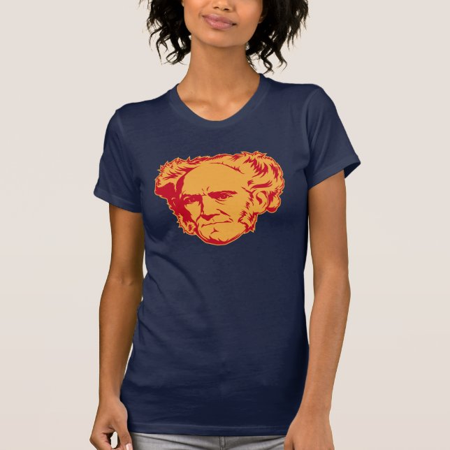 Camiseta schopenhauer2 (Anverso)