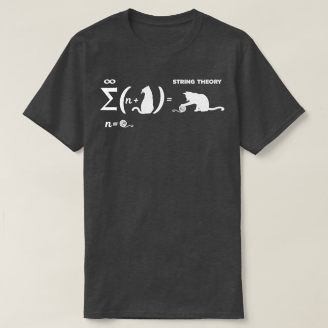 Camiseta Schrdinger String Theory Cat Physicist Quantum Mec (Diseño del anverso)