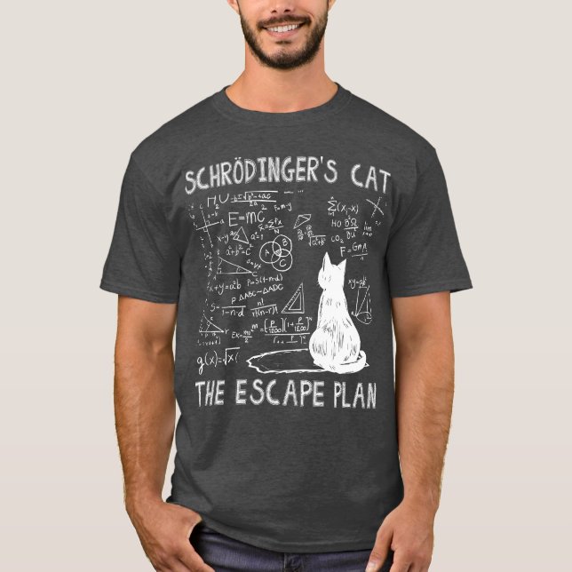 Camiseta Schrdingers Cat El Plan De Escape (Anverso)