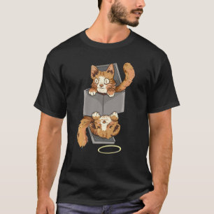 Camiseta Schrodinger S Cat In A Box Funny Quantum Mechanics