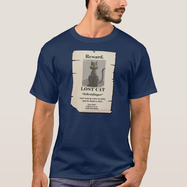 Camiseta Schrodinger's cat (Anverso)