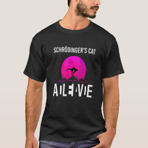 Camiseta Schrodingers Gato En Una Caja De Ciencia Viva Y Mu
