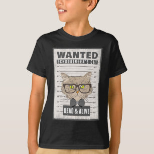Camiseta Schrodingers Gato muerto científico vivo