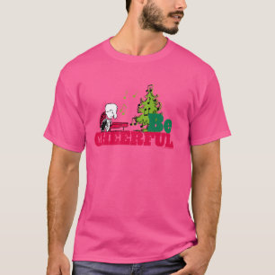 Camiseta Schroeder, Navidades de cacahuetes, se alegra