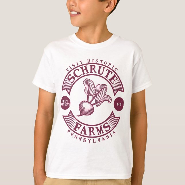 Camiseta Schrute Farms (Anverso)