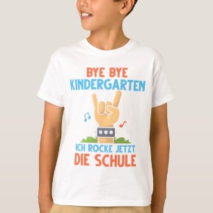Camiseta Schulanfang Einschulung Schulkind Rock die Schule