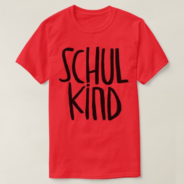 Camiseta Schulkind (Diseño del anverso)