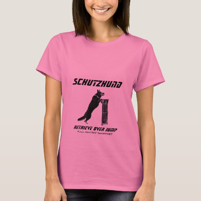 Camiseta Schutzhund recupera (Anverso)