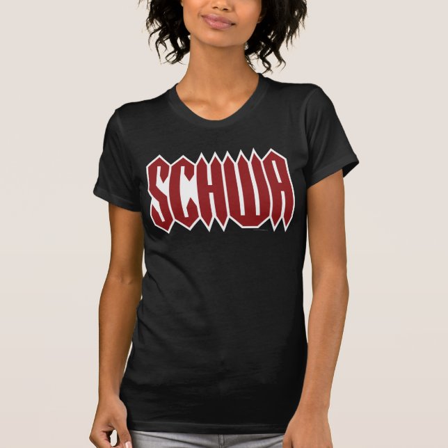 Camiseta Schwa (Anverso)