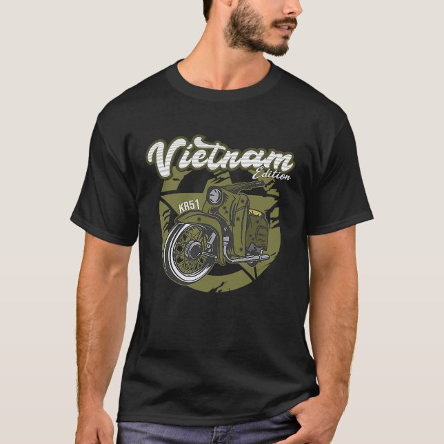Camiseta Schwalbe Vietnam Bloque Este DDR Retro Nostalgia D (Anverso)
