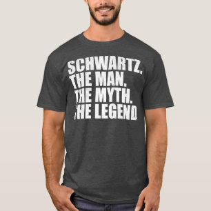 Camiseta SchwartzSchwartz apellido Schwartz apellido Sc