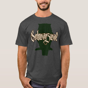Camiseta Schwarzwald Eule Uhu Vogel Natur Schwaben