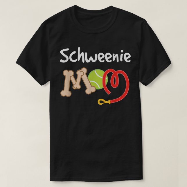 Camiseta Schweenie Mom  (Diseño del anverso)