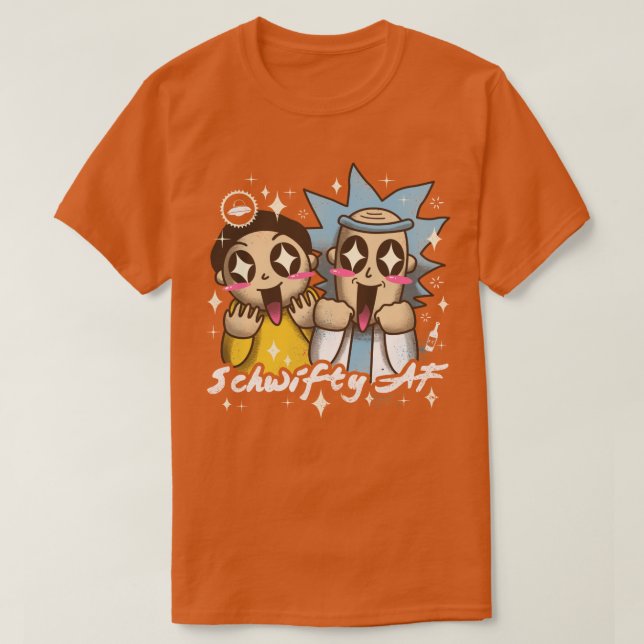 Camiseta Schwifty AF (Diseño del anverso)