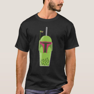 Camiseta Sci Fi Mashup Boba Tea Pearl Milk 1