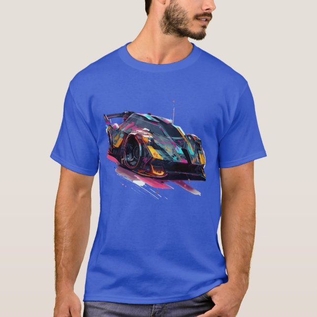 Camiseta Sci Fi Race Car boy family (Anverso)